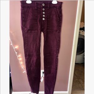 High-waisted Skinny Jeans